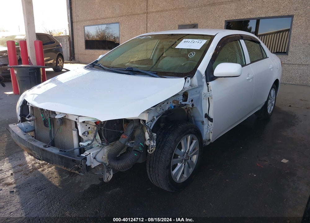 2009 TOYOTA COROLLA LE VIN: 1NXBU40E49Z103309