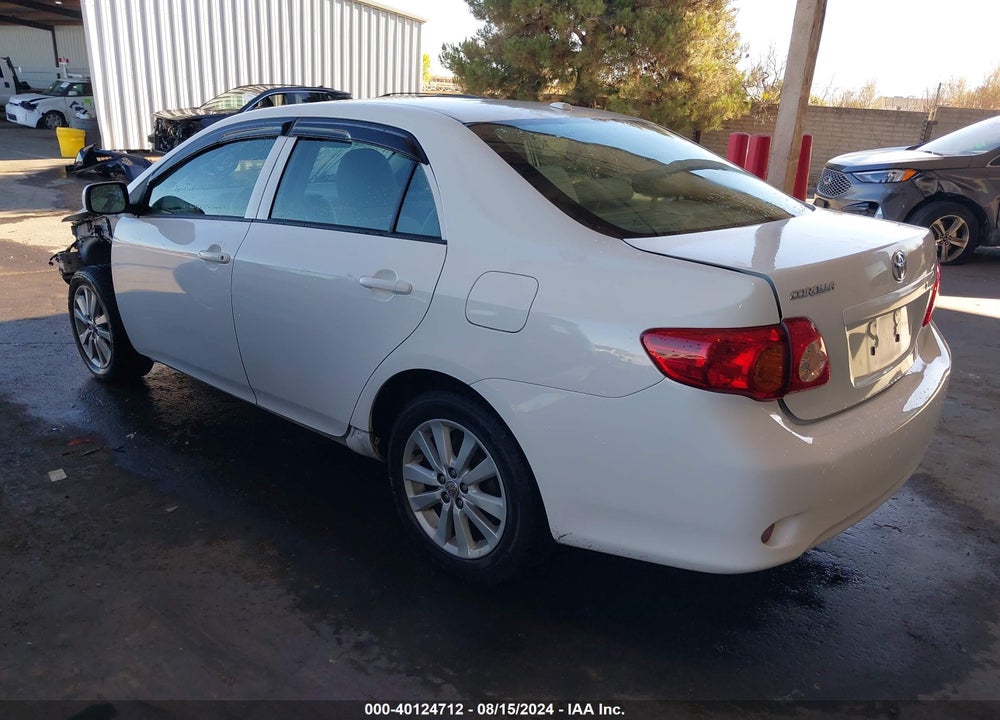 2009 TOYOTA COROLLA LE VIN: 1NXBU40E49Z103309