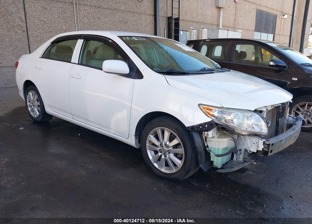 2009 TOYOTA COROLLA LE VIN: 1NXBU40E49Z103309