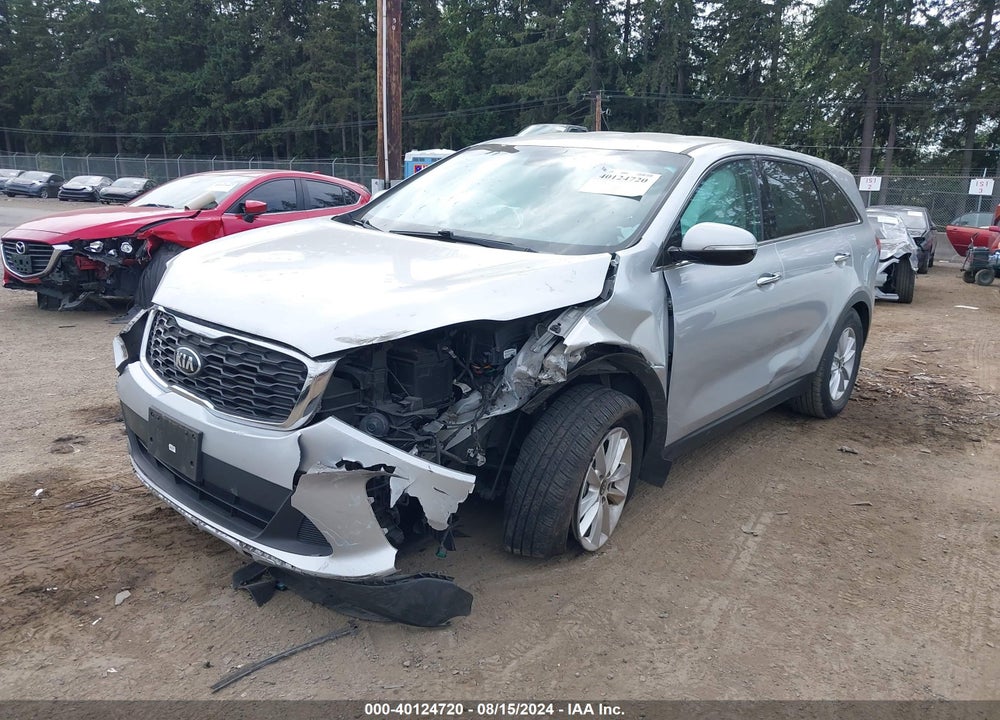 2019 KIA SORENTO 2.4L L VIN: 5XYPG4A34KG516823