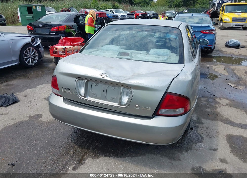 2002 NISSAN SENTRA GXE VIN: 3N1CB51D12L581684