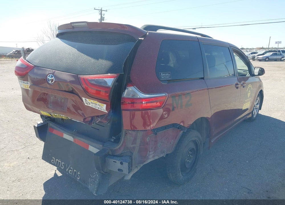2020 TOYOTA SIENNA LE VIN: 5TDKZ3DC2LS057242