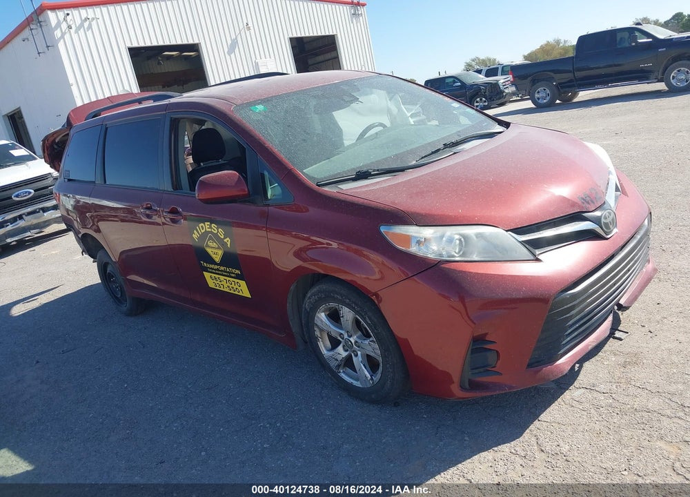 2020 TOYOTA SIENNA LE VIN: 5TDKZ3DC2LS057242
