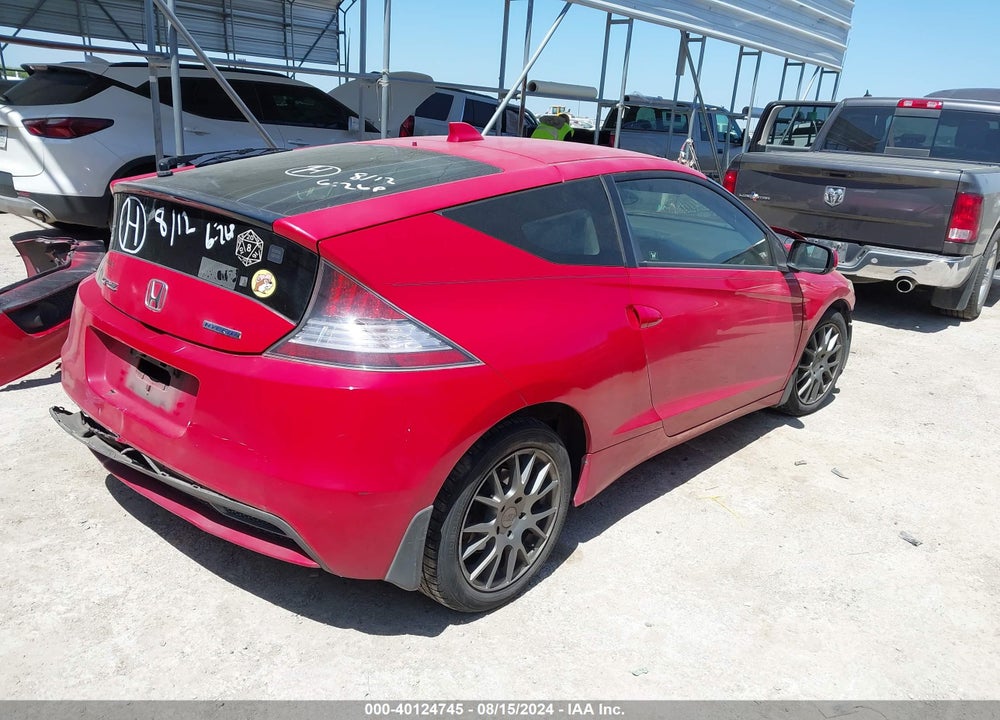 2013 HONDA CR-Z EX VIN: JHMZF1D69DS000985