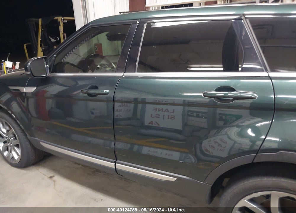 2012 LAND ROVER RANGE ROVER EVOQUE PURE PLUS VIN: SALVV2BG3CH689429