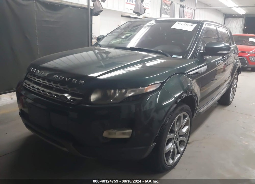 2012 LAND ROVER RANGE ROVER EVOQUE PURE PLUS VIN: SALVV2BG3CH689429