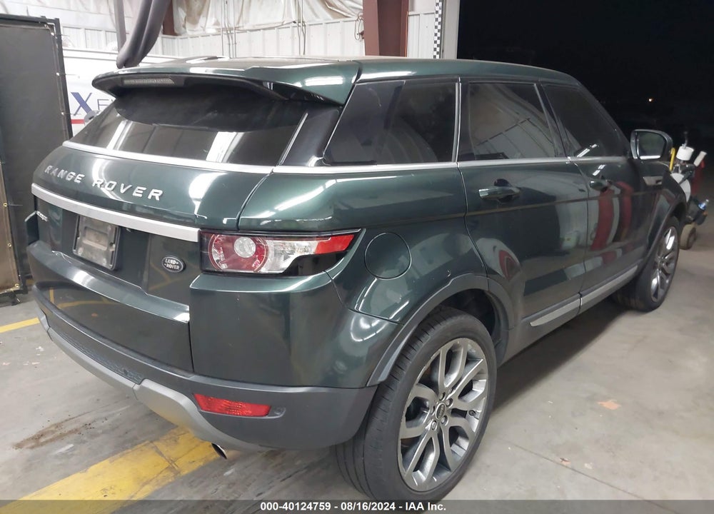 2012 LAND ROVER RANGE ROVER EVOQUE PURE PLUS VIN: SALVV2BG3CH689429