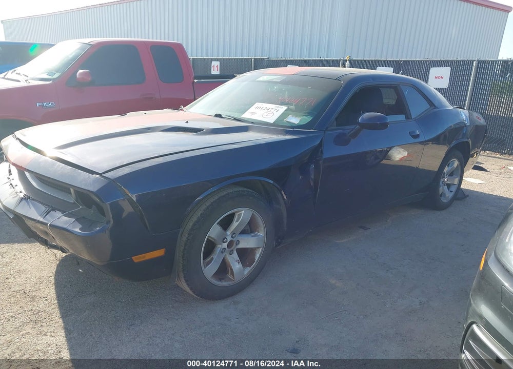 2013 DODGE CHALLENGER SXT VIN: 2C3CDYAG4DH596506