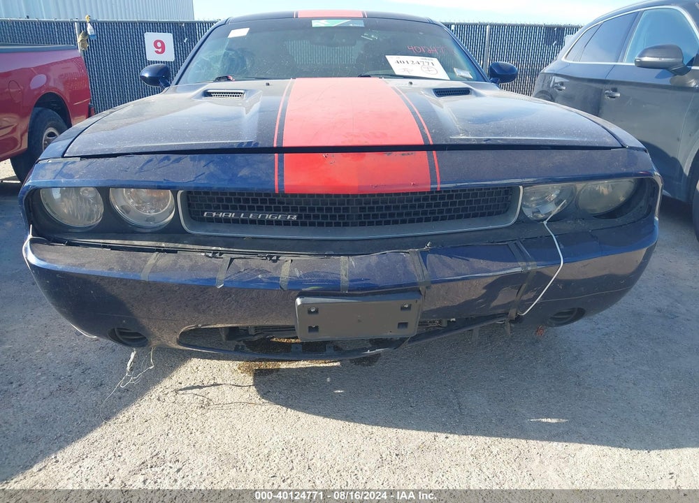 2013 DODGE CHALLENGER SXT VIN: 2C3CDYAG4DH596506