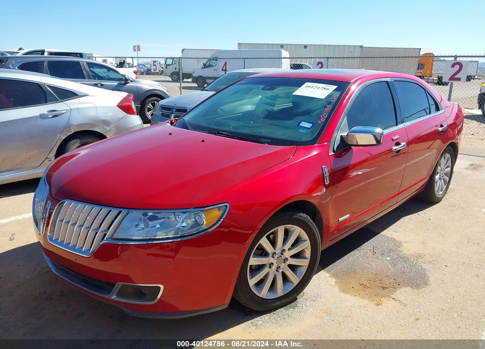 2012 LINCOLN MKZ HYBRID VIN: 3LNDL2L35CR831696