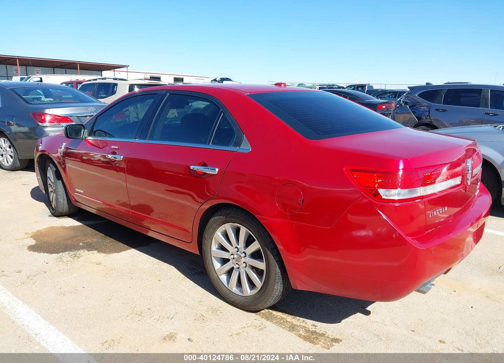 2012 LINCOLN MKZ HYBRID VIN: 3LNDL2L35CR831696