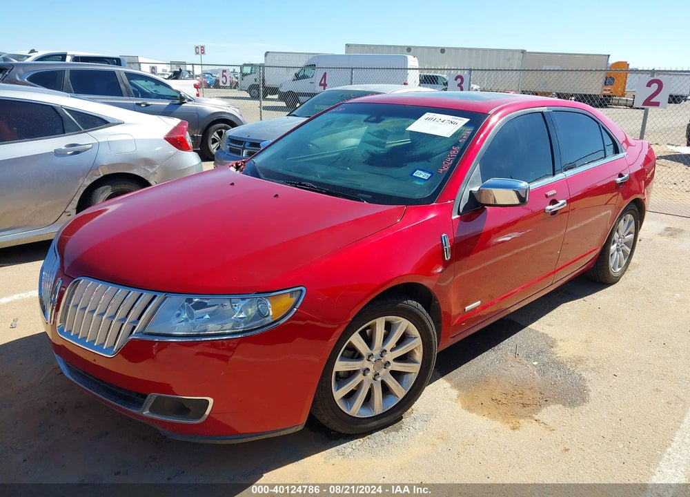 2012 LINCOLN MKZ HYBRID VIN: 3LNDL2L35CR831696