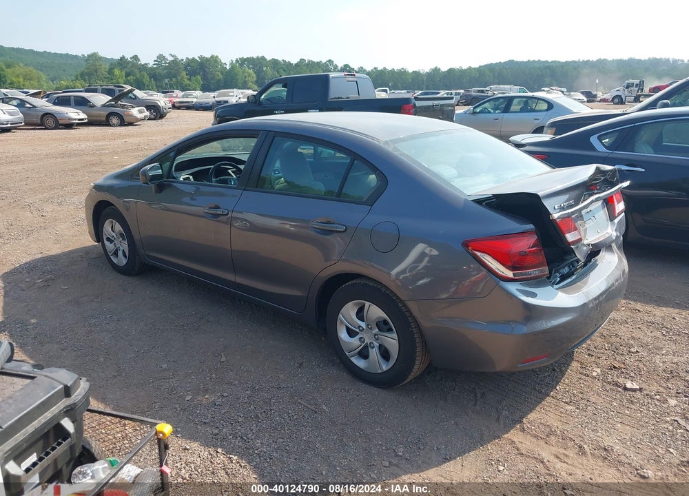 2014 HONDA CIVIC LX VIN: 19XFB2F57EE036141