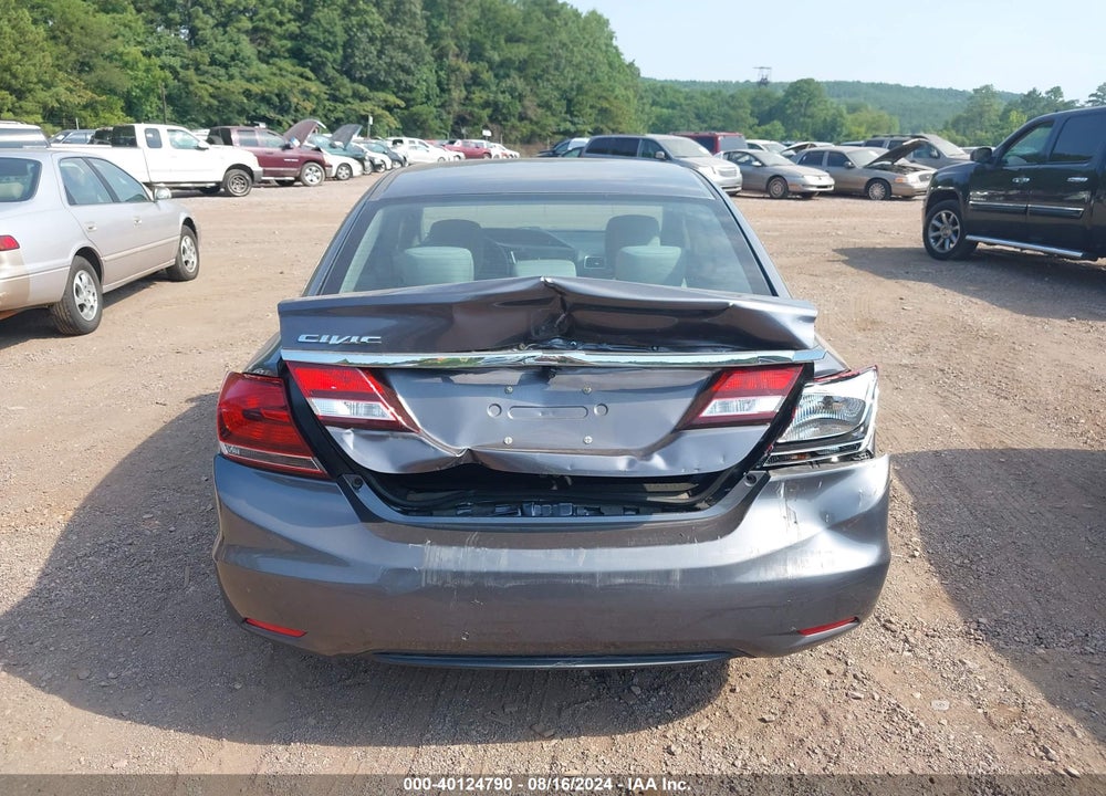 2014 HONDA CIVIC LX VIN: 19XFB2F57EE036141