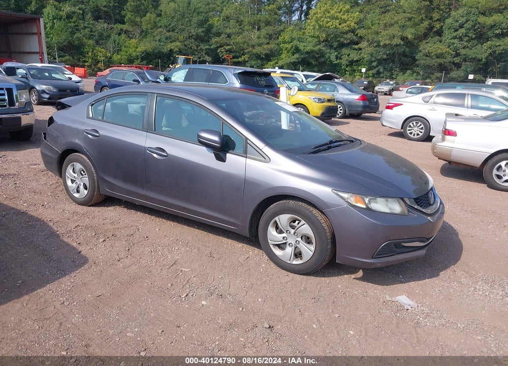 2014 HONDA CIVIC LX VIN: 19XFB2F57EE036141