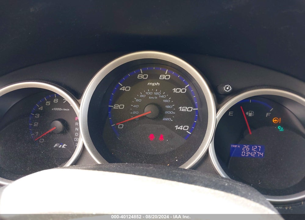 2008 HONDA FIT VIN: JHMGD38458S060544