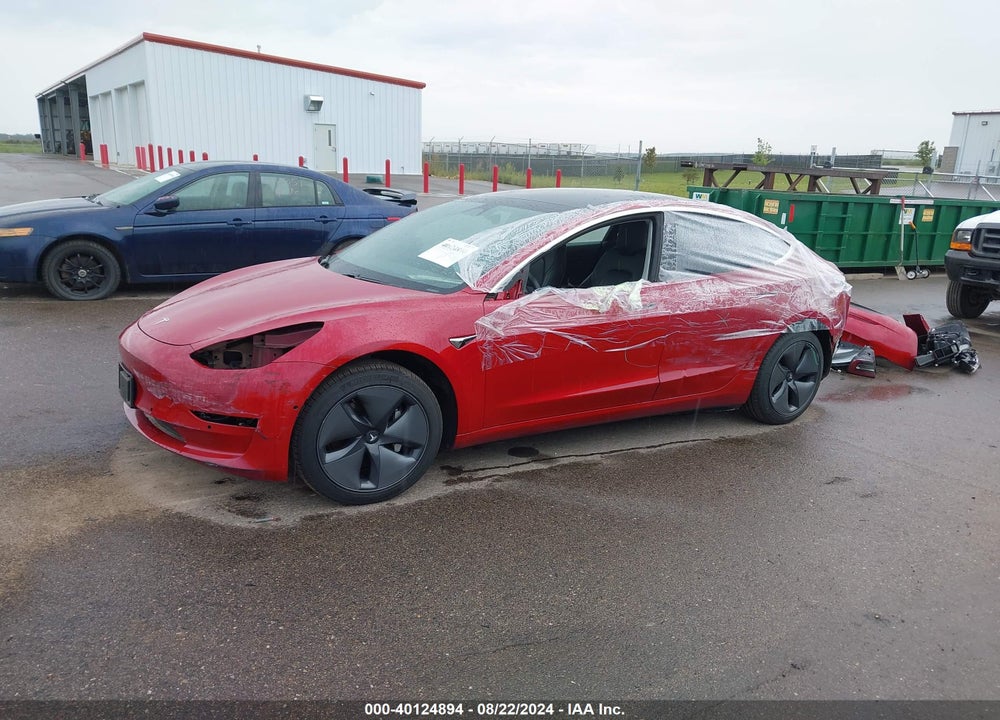 2020 TESLA MODEL 3 LONG RANGE DUAL MOTOR ALL-WHEEL DRIVE VIN: 5YJ3E1EB9LF497151