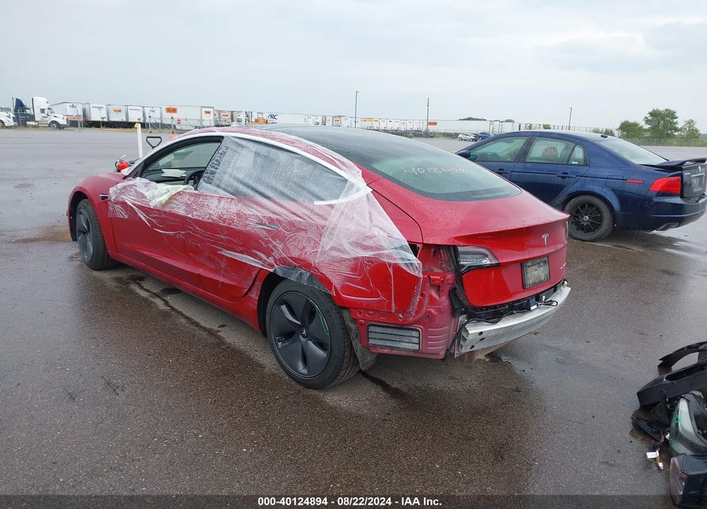 2020 TESLA MODEL 3 LONG RANGE DUAL MOTOR ALL-WHEEL DRIVE VIN: 5YJ3E1EB9LF497151