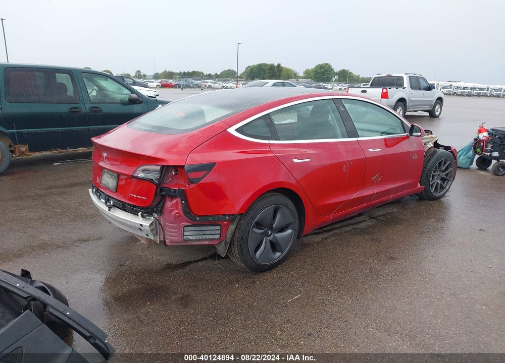 2020 TESLA MODEL 3 LONG RANGE DUAL MOTOR ALL-WHEEL DRIVE VIN: 5YJ3E1EB9LF497151