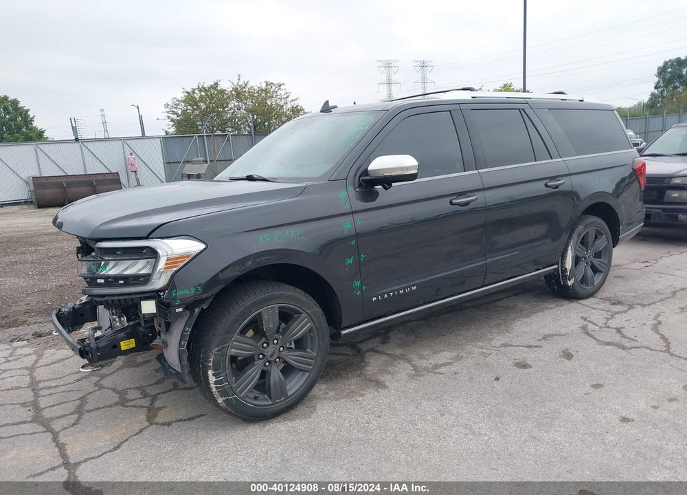 2023 FORD EXPEDITION PLATINUM MAX VIN: 1FMJK1M87PEA24860