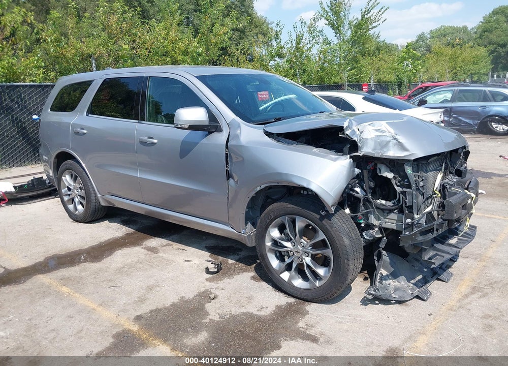 2020 DODGE DURANGO GT PLUS AWD VIN: 1C4RDJDG5LC296788