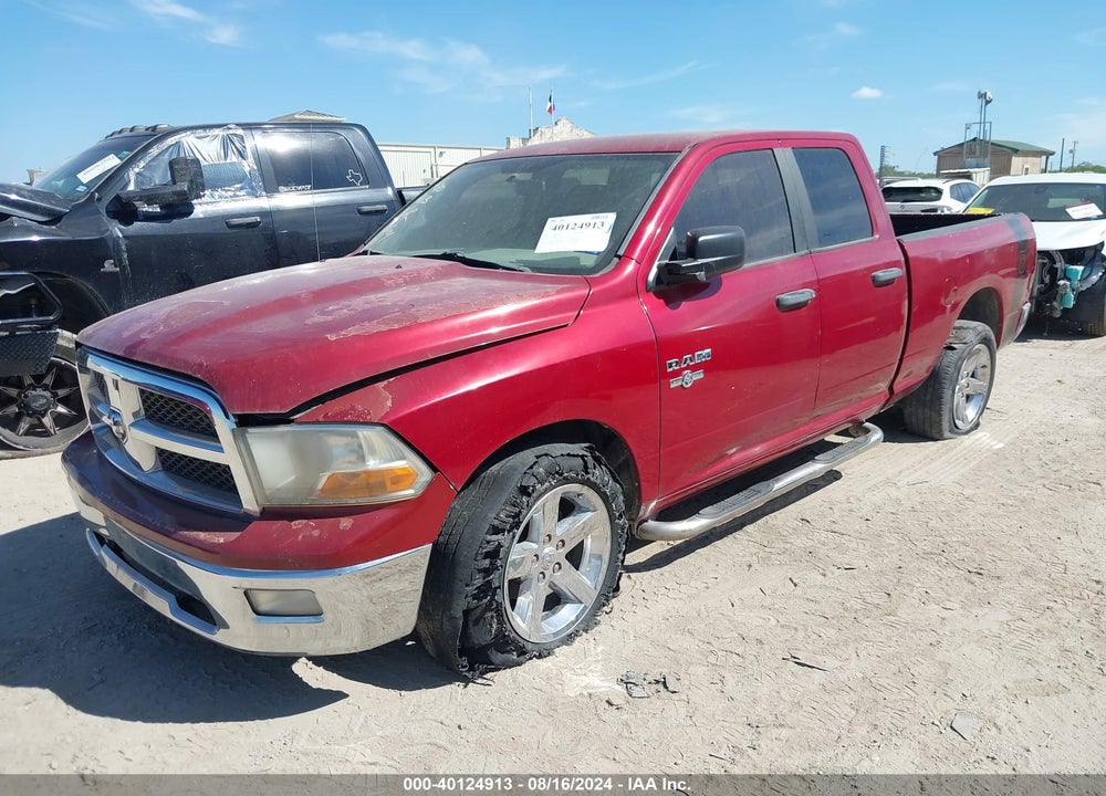 2009 DODGE RAM 1500 SLT/SPORT/TRX VIN: 1D3HB18P49S722567