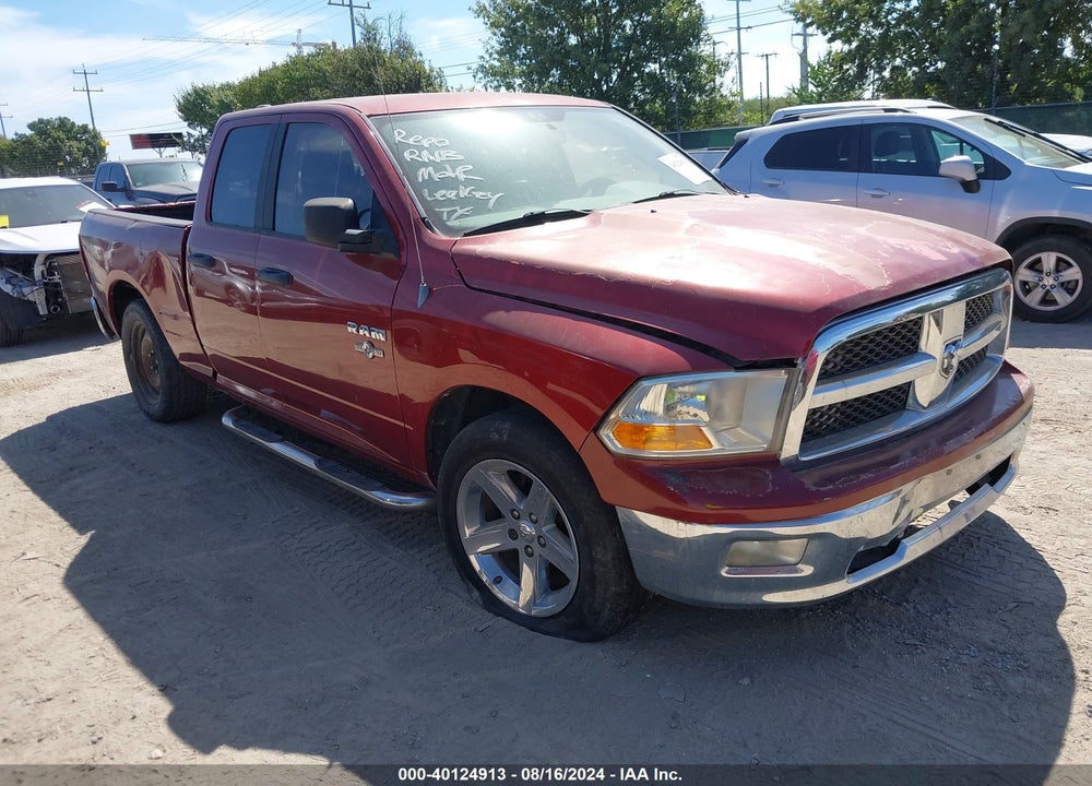 2009 DODGE RAM 1500 SLT/SPORT/TRX VIN: 1D3HB18P49S722567