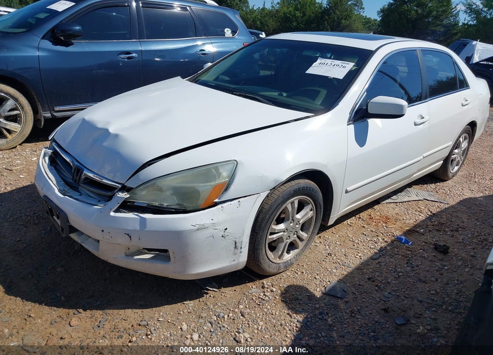 2007 HONDA ACCORD 2.4 EX VIN: 1HGCM56867A097495