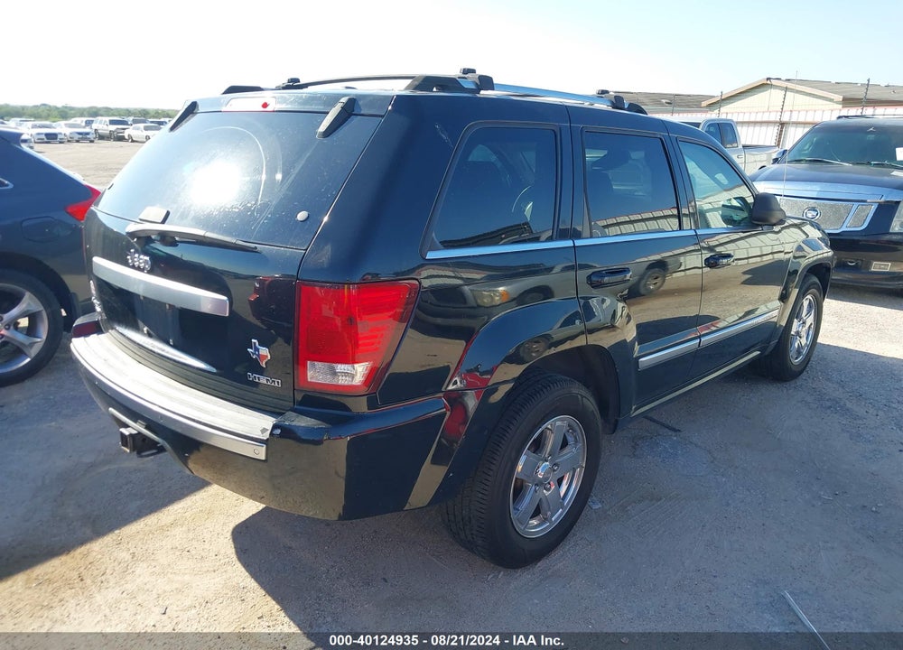 2007 JEEP GRAND CHEROKEE OVERLAND VIN: 1J8HR68237C637886