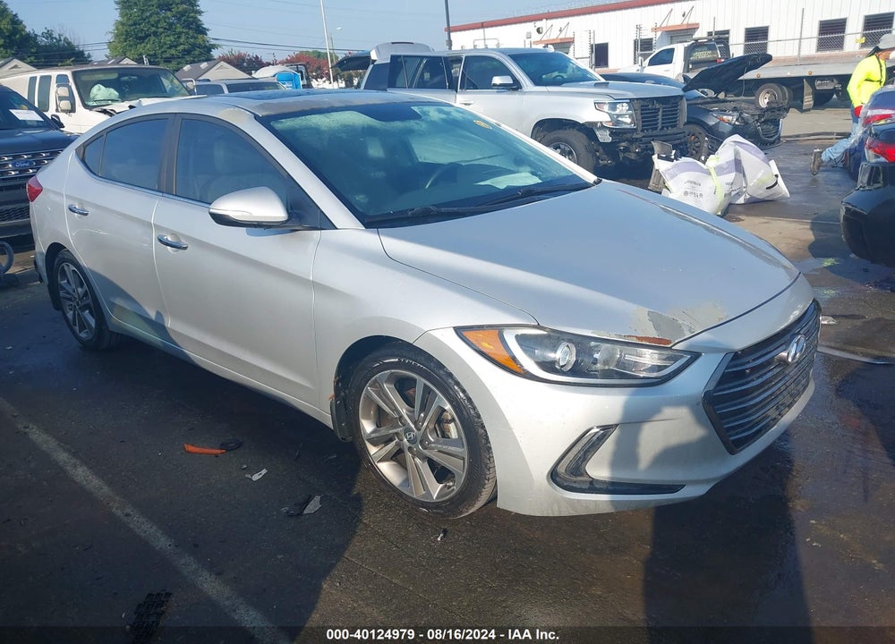 2017 HYUNDAI ELANTRA LIMITED VIN: 5NPD84LFXHH178160