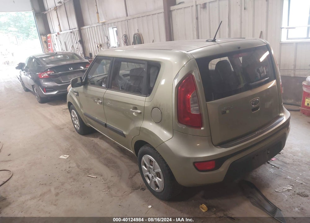 2012 KIA SOUL VIN: KNDJT2A56C7423095