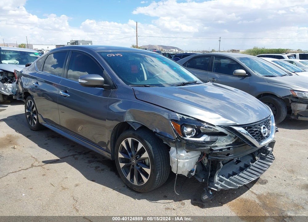 2019 NISSAN SENTRA SR VIN: 3N1AB7AP0KY396560