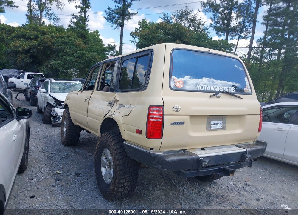 1994 TOYOTA LAND CRUISER DJ81 VIN: JT3DJ81W9R0090833