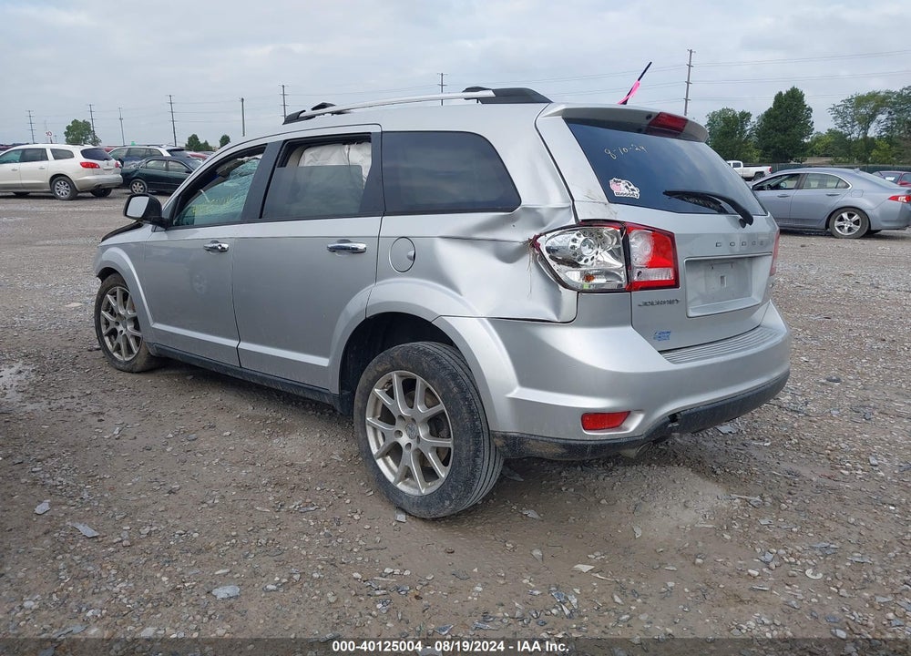 2013 DODGE JOURNEY CREW VIN: 3C4PDCDG9DT591482