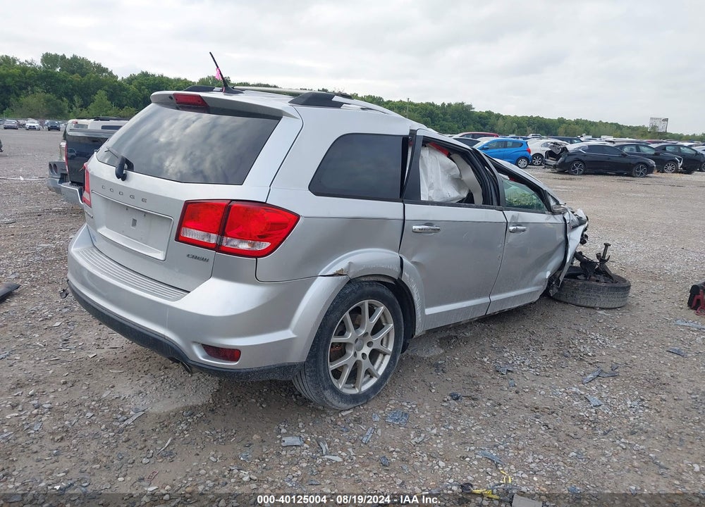 2013 DODGE JOURNEY CREW VIN: 3C4PDCDG9DT591482