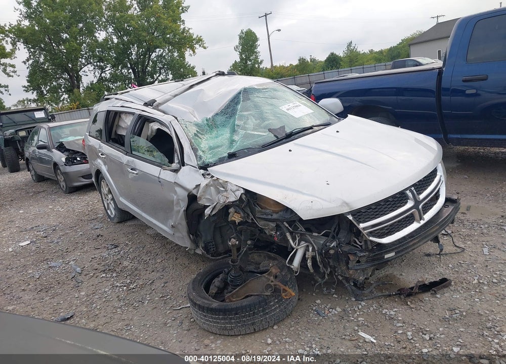 2013 DODGE JOURNEY CREW VIN: 3C4PDCDG9DT591482