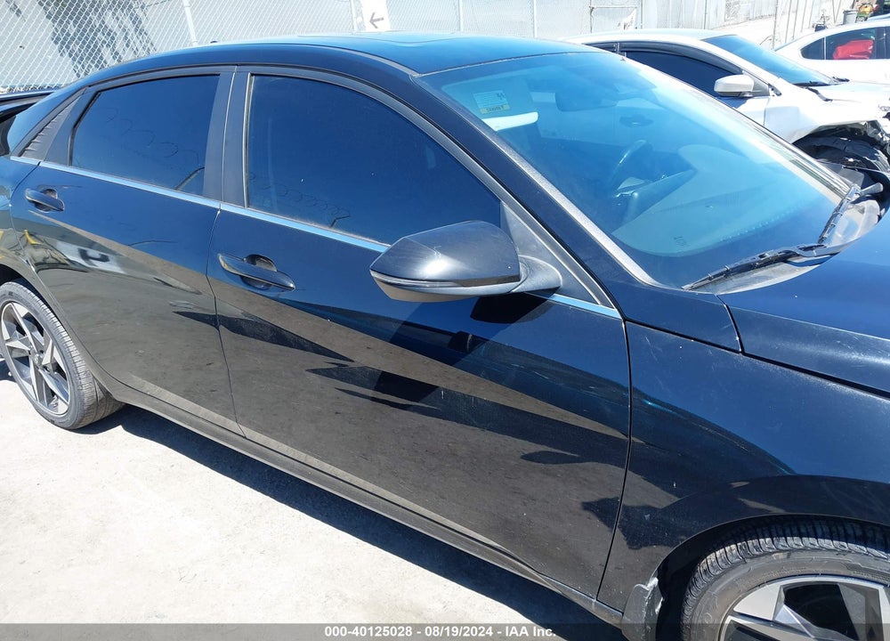2022 HYUNDAI ELANTRA HYBRID LIMITED VIN: KMHLN4AJ5NU016302