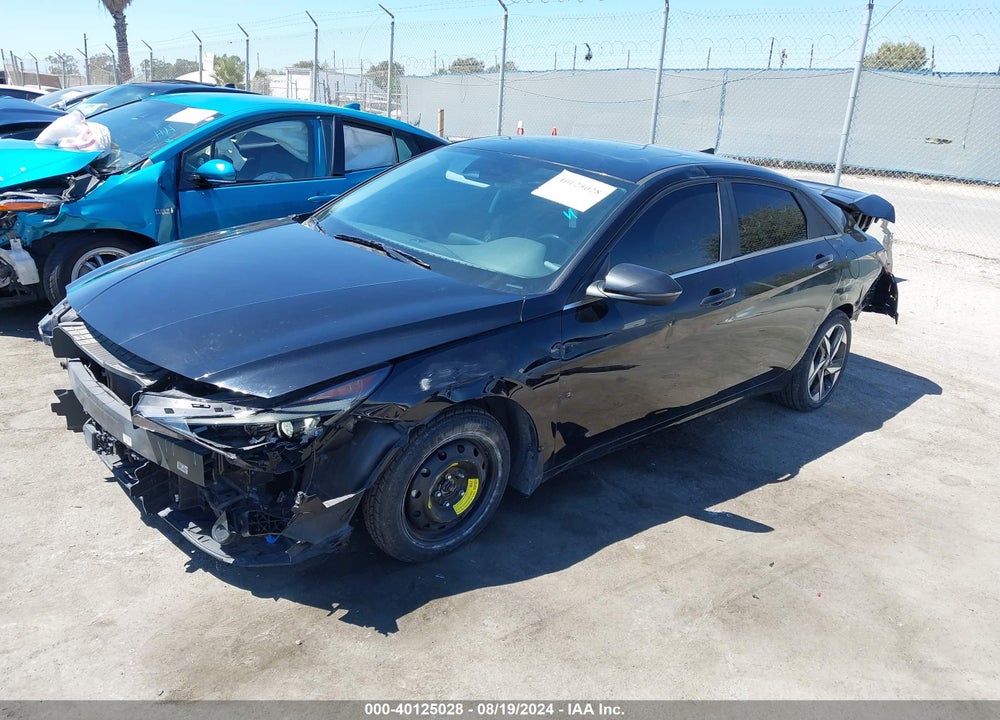 2022 HYUNDAI ELANTRA HYBRID LIMITED VIN: KMHLN4AJ5NU016302