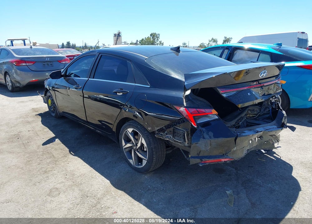 2022 HYUNDAI ELANTRA HYBRID LIMITED VIN: KMHLN4AJ5NU016302