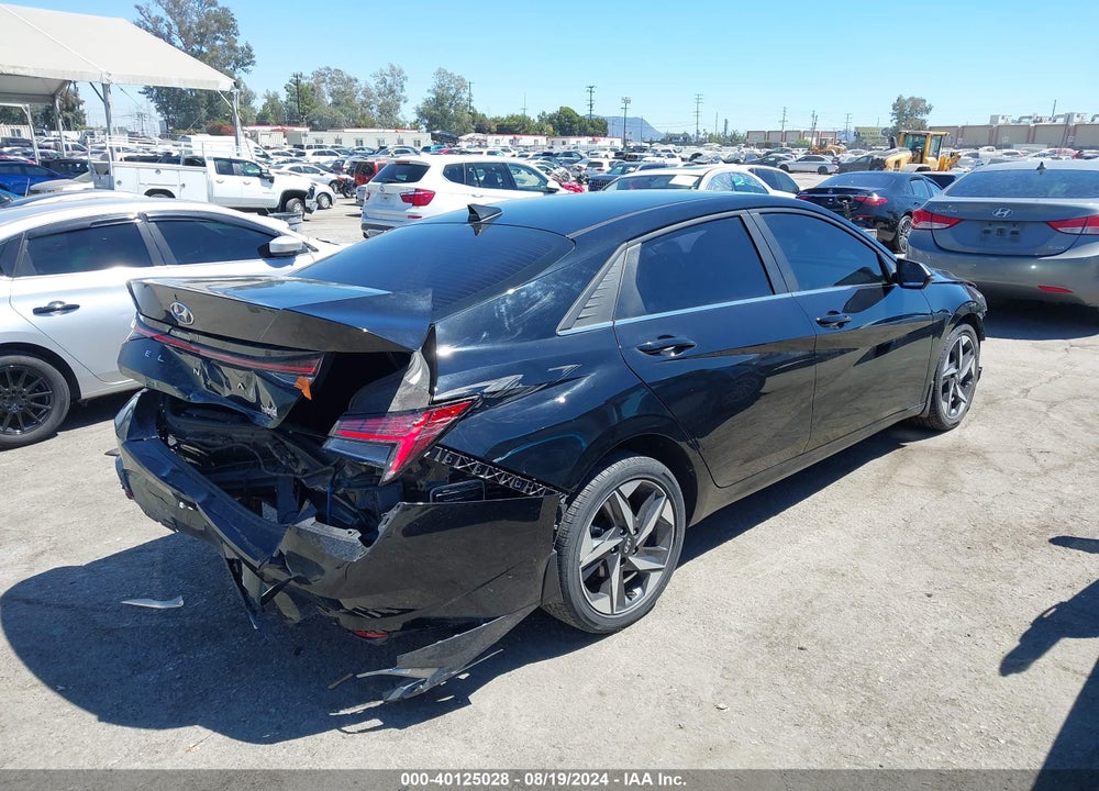 2022 HYUNDAI ELANTRA HYBRID LIMITED VIN: KMHLN4AJ5NU016302