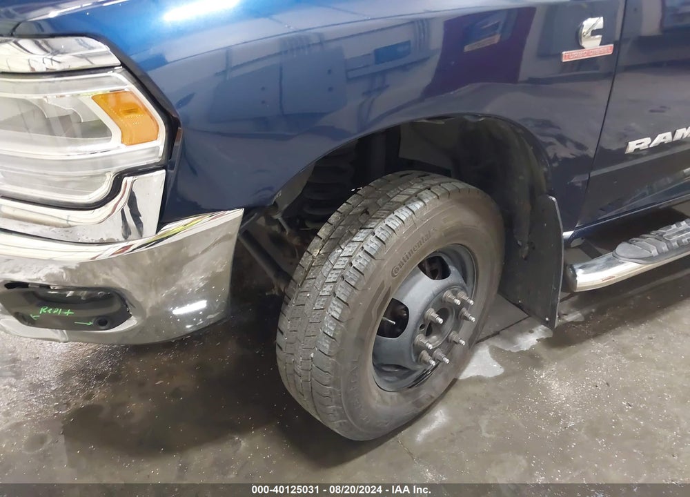 2021 RAM 3500 BIG HORN  4X4 8' BOX VIN: 3C63RRHL4MG619327