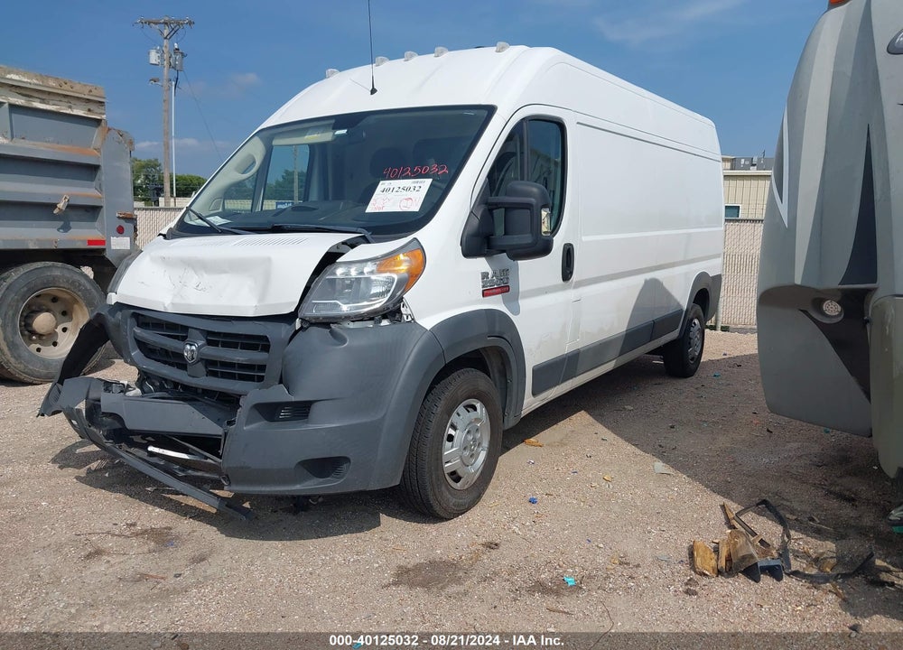2017 RAM PROMASTER 2500 VIN: 3C6TRVDG3HE550844