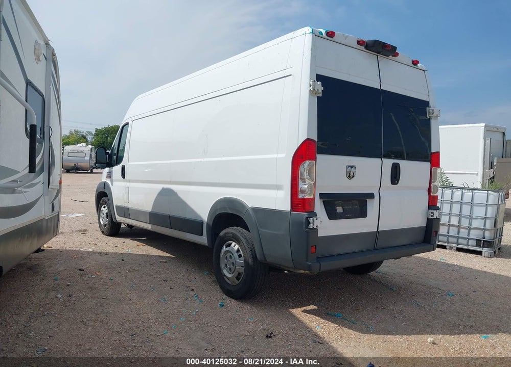 2017 RAM PROMASTER 2500 VIN: 3C6TRVDG3HE550844