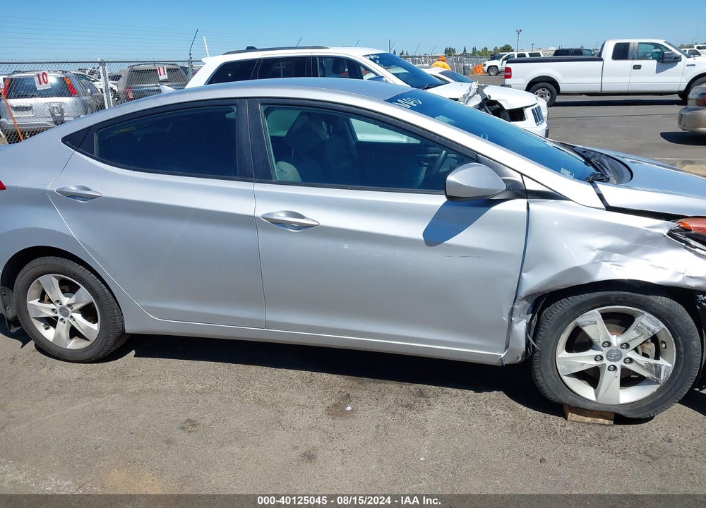 2013 HYUNDAI ELANTRA GLS VIN: KMHDH4AE7DU667914