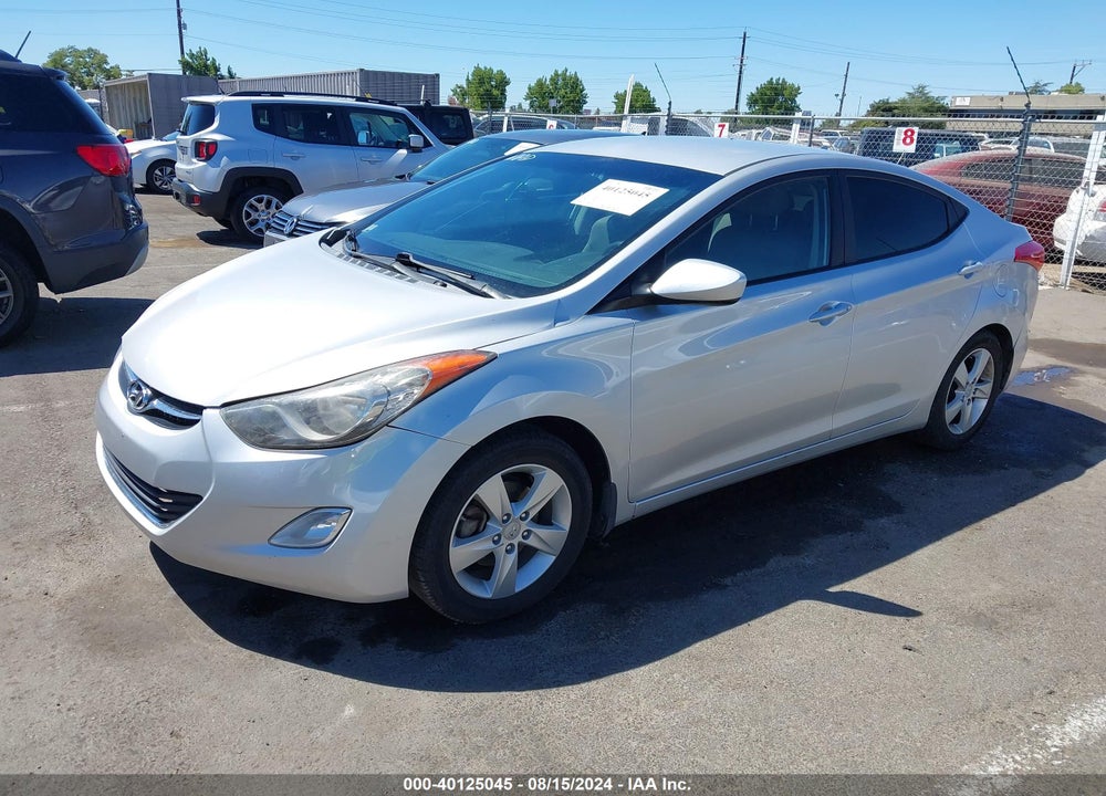2013 HYUNDAI ELANTRA GLS VIN: KMHDH4AE7DU667914