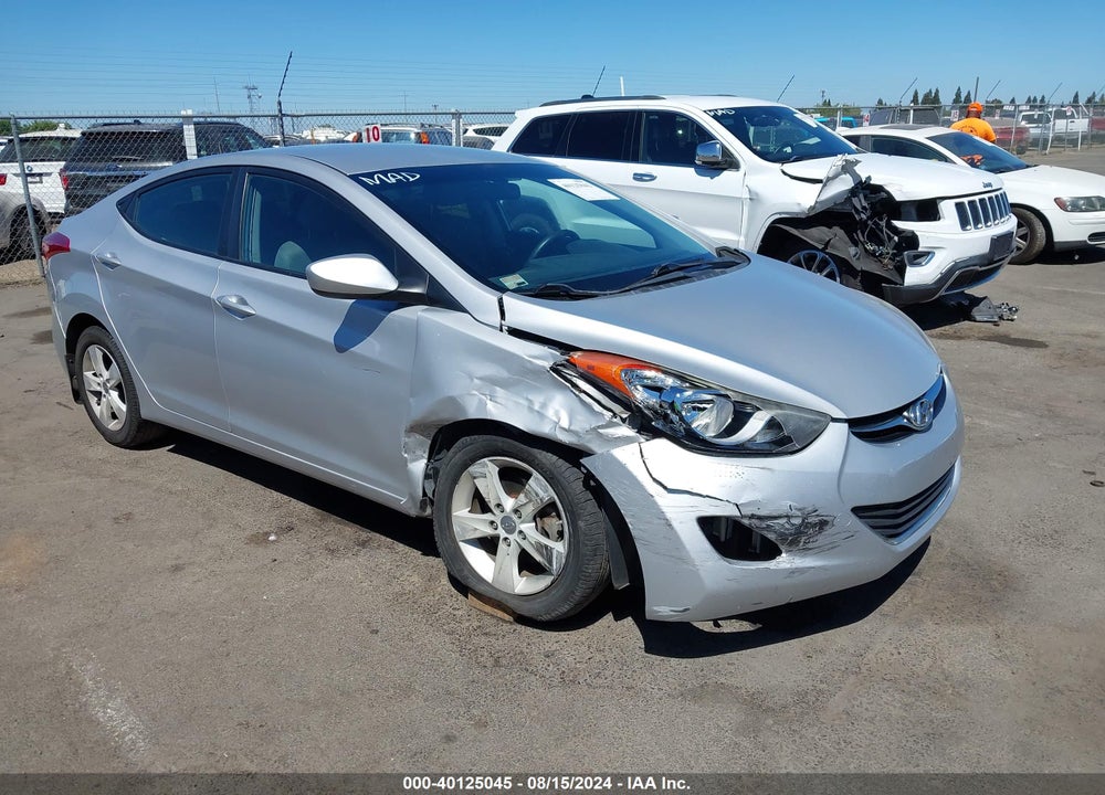 2013 HYUNDAI ELANTRA GLS VIN: KMHDH4AE7DU667914