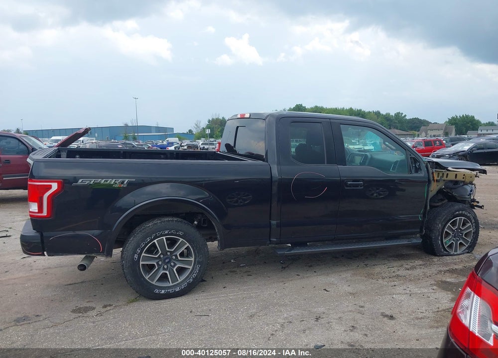 2015 FORD F-150 XLT VIN: 1FTFX1EF8FKE13838