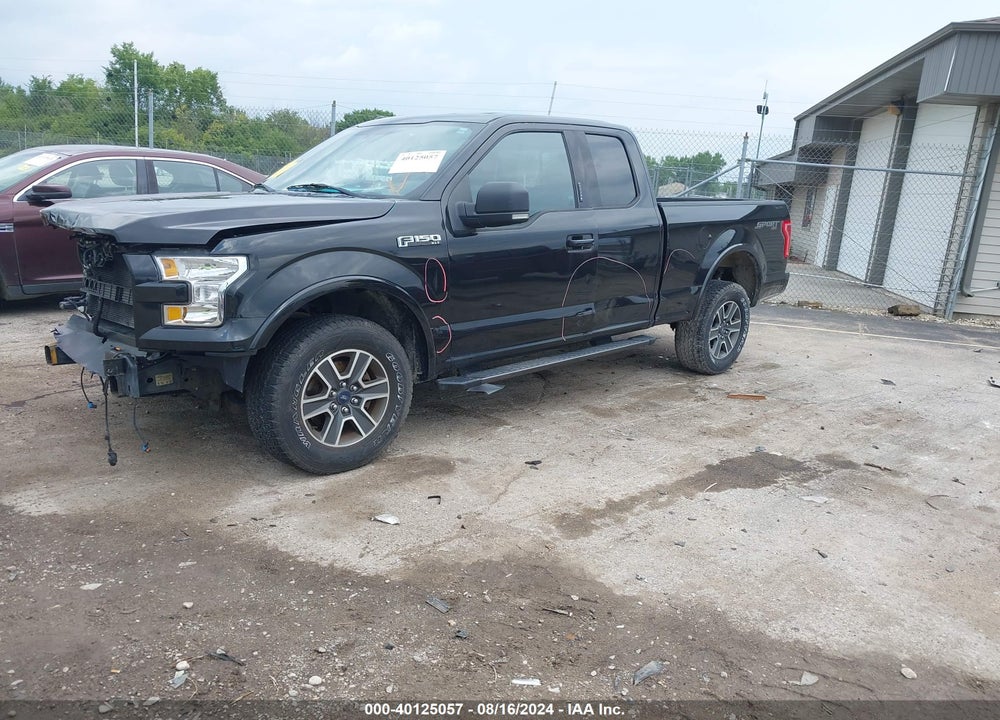 2015 FORD F-150 XLT VIN: 1FTFX1EF8FKE13838