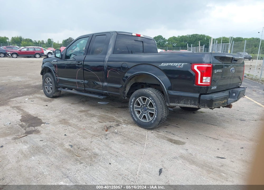 2015 FORD F-150 XLT VIN: 1FTFX1EF8FKE13838