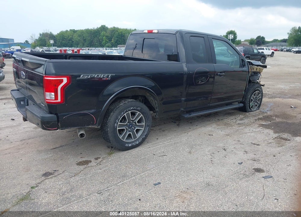 2015 FORD F-150 XLT VIN: 1FTFX1EF8FKE13838